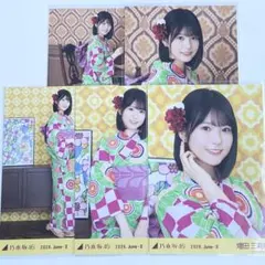 乃木坂46 増田三莉音 生写真 2026 浴衣 コンプ - メルカリ
