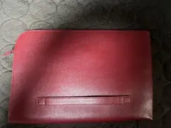 FURLA クラッチバック　ほぼ未使用　赤、レッド