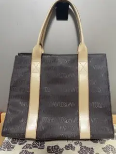 NINA RICCI トートバッグ ブラウン ロゴのサムネイル