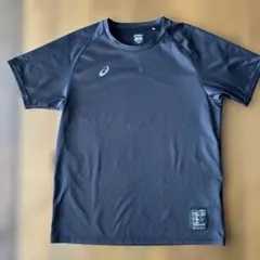 ASICS ブラック Tシャツ Lサイズ