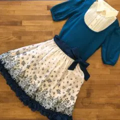 【LODISPOTTO・axes femme】ニットブラウス＆スカート