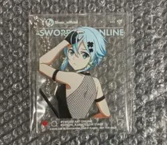 ソードアート・オンライン sao カラオケの鉄人 カラ鉄 缶バッジ シノン ソードアート・オンラインSao シノン カラオケの鉄人 カラ鉄 コラボ 缶