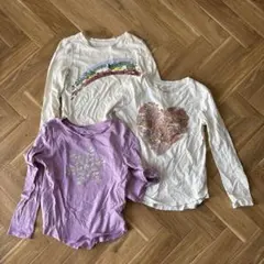 GapKids 長袖カットソー　3枚セット