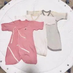 ベビー肌着　コンビ肌着　3枚セット