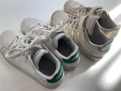 adidas スニーカー2足セット　20.5cm