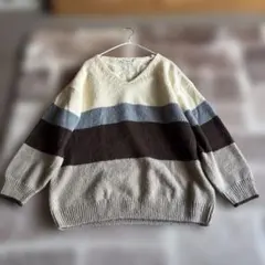 レプシィム　柔らかゆったりニットセーター　L