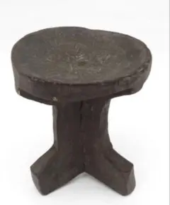 <期間限定値下げ>アフリカンスツール　西アフリカ　少数民族　椅子