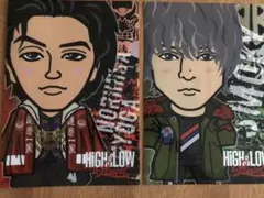 HiGH＆LOW クリアファイル2枚