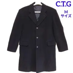 C.T.G チェスターコート カシミヤ混 ジャケット イタリア製