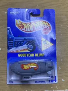 ホットホイールズ グッドイヤーブリンプ hotwheelsロゴ 飛行船 当時物