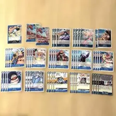 ワンピースカード ジンベエ デッキパーツ 蒼海の七傑　SR入り