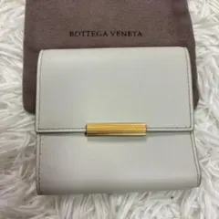 Bottega Veneta 三つ折り財布 ホワイト - メルカリ