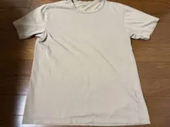 UNIQLO AIRism Tシャツ ベージュ M