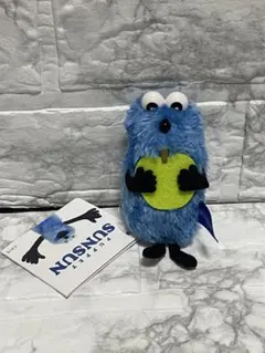 パペットスンスン　ぬいぐるみマスコット　　フルーツver.　青リンゴ　⑦