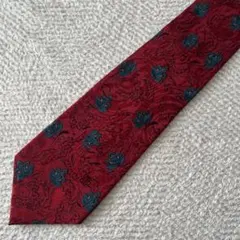 Givenchy 花柄 ネクタイ シルク100%