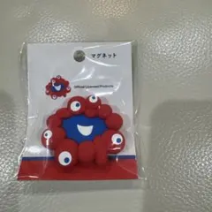 大阪関西万博　公式ライセンス商品　ミャクミャク　半立体ラバーマグネット　フェイス