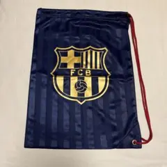 FC Barcelona ナップザック 巾着袋 ネイビー