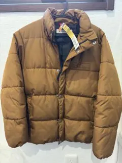 THE SHOP TK キッズ 中綿ジャケット ブラウン 140