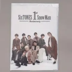 SixTONES SnowMan 1st Anniversary クリアファイル