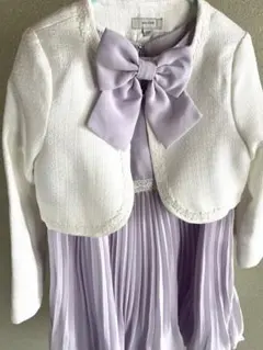 キッズフォーマルドレス anyFAM フルセット 120 卒園式 入学式 女児