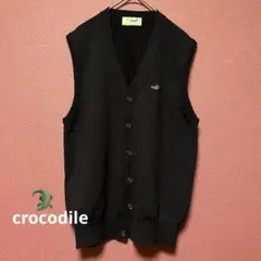 Crocodile ★クロコダイル　紺色　ベスト M