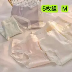 5枚セットM レディースショーツ　女の子コットン下着　インナーウェア　516号