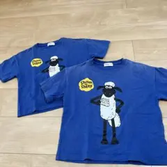【ひつじのショーン】 Tシャツ120 130 兄弟コーデ