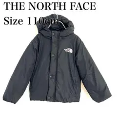 【美品】THE NORTH FACE 中綿ジャケット ブラック キッズ110cm