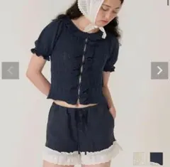 ティーナジョジュン フリルラップレイヤード ショートパンツsmono様ご