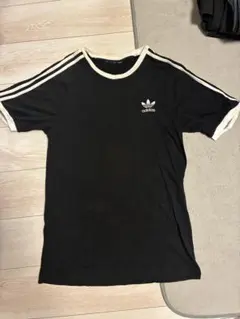 adidas トレフォイルロゴ リンガーTシャツ