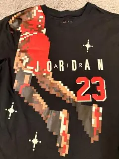 お値下げJORDAN 23 ピクセルアート Tシャツ　長袖のサムネイル