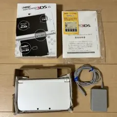 New ニンテンドー 3DS LL パールホワイト 本体
