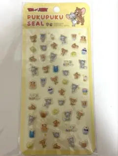トムとジェリー　プクプクシール　正規品