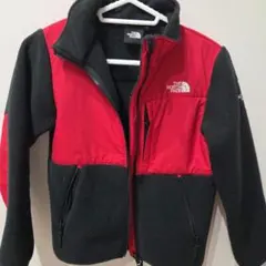 THE NORTH FACE フリースジャケット 赤黒　140