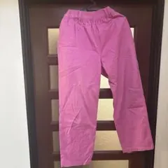 ピンクワイドパンツ
