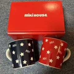 ミキハウス　マグカップペアセット　未使用