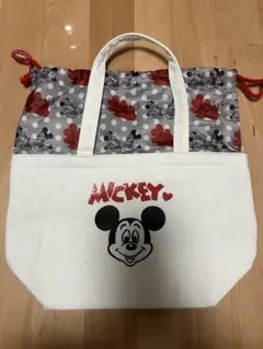 ミッキーマウス お弁当袋