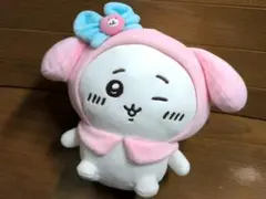 ちいかわマーケットオリジナル ちいかわ・マイメロディ コラボぬいぐるみ S