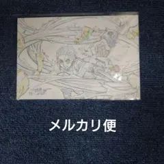 劇場版 鬼滅の刃 無限列車編 展示原画ポストカード A 竈門炭治郎 嘴平伊之助