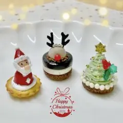 クリスマスのデザートセット