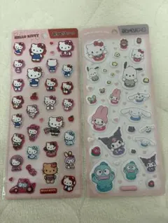 ぷっくりシール　ハローキティ　サンリオ