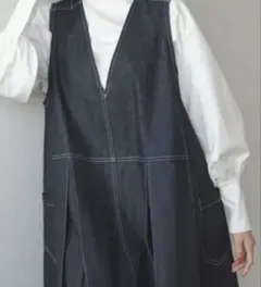 A*a様 foufou v neck jumper skirt / M 2026年最新】foufou jumper skirtの人気アイテム - メルカリ