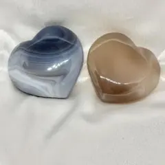 【ハート瑪瑙】✨天然石✨パワーストーンのサムネイル