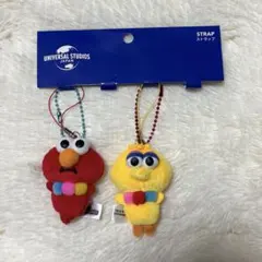 USJ セサミストリート ストラップセット エルモ ビッグバード