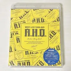 WEST.LIVE TOUR 2025 A.H.O. Blu-ray