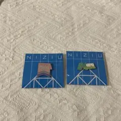 【新品未開封】NiziU ピンバッジ MIIHI＆MAYUKA