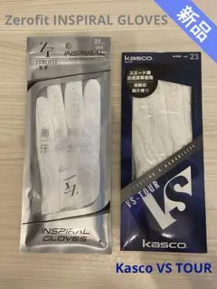 Zerofit INSPIRAL GLOVES & Kasco VS TOUR