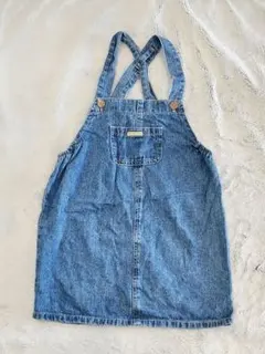 【futafuta】デニム ジャンバースカート １１０cm