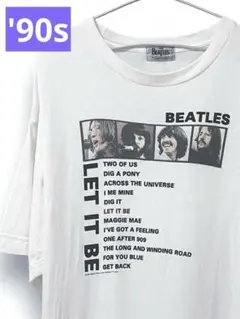 【1997】 ビートルズ　LET IT BE コピーライトあり。ヴィンテージt