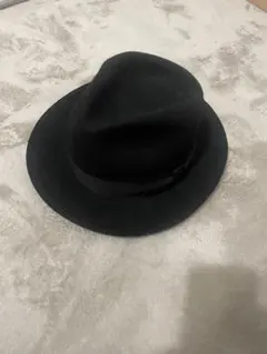 Dry Bones ウールフェルトハット 黒 ドライボーンズ Dry Bones（ドライボーンズ）】 ウールフェドラハット [ Wool